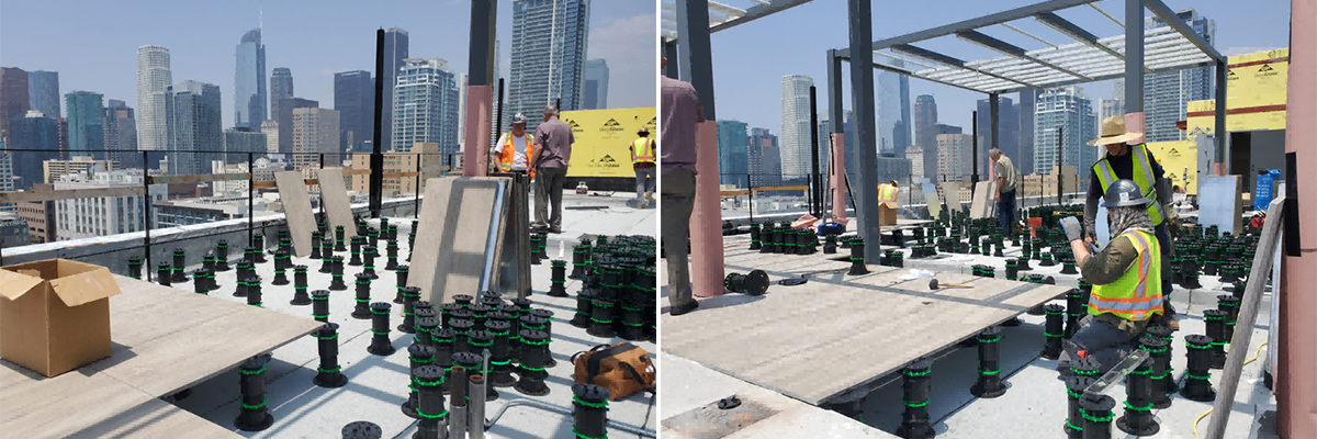 Oosten Residential Project | Brooklyn, New York 12,000 Adjustable Pedestals | 90–185 mm