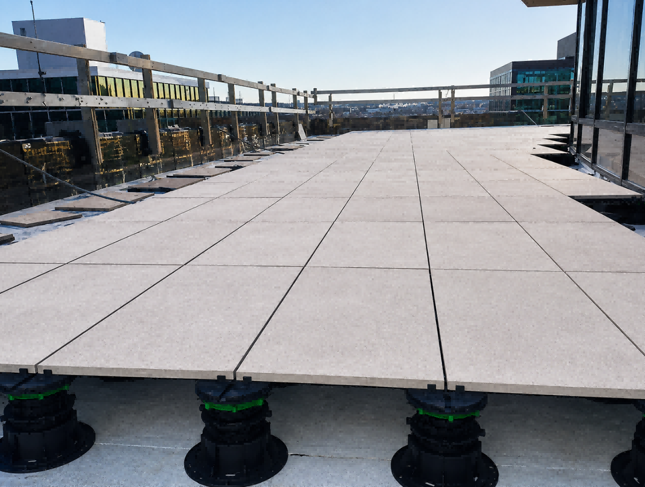 The Maple Project | Halifax, Canada 4,600 Moonbay Adjustable Pedestals | 90–460 mm