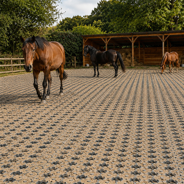 Horse Paddock Mud Control Grid application